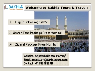 Ziyarat Package From Mumbai