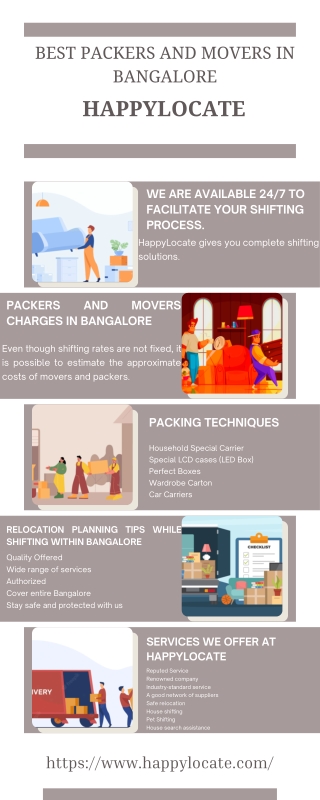Best Packers and Movers in Bangalore
