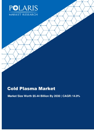Cold Plasma Market