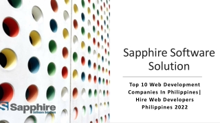 Top 10 Web Development Companies In Philippines-Hire Web Developers Philippines 2022