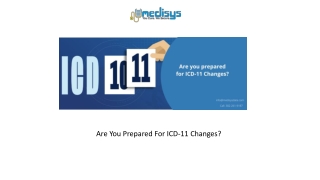 Are You Prepared For ICD-11 Changes