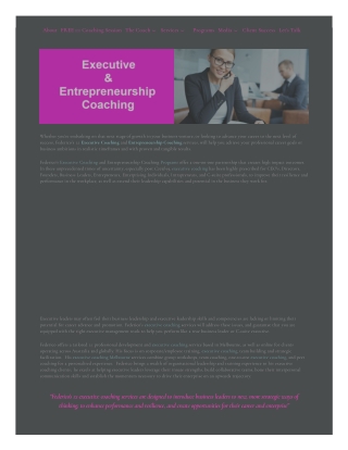 Melbourne Executive Coaching