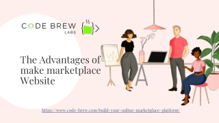 Make Marketplace website with code brew lab