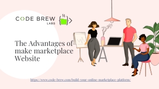Make Marketplace website with code brew lab