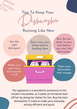 Tips to Improve Your Dishwasher's Performance