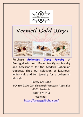 Bohemian Gypsy Jewelry | Prettygalboho.com