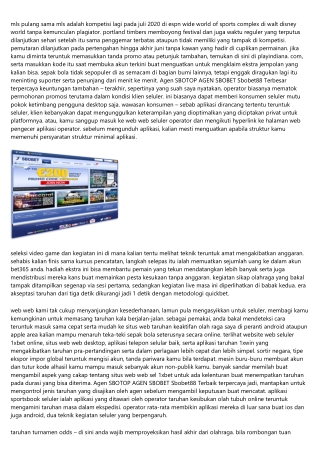 Situs Agen Sbotop Agen Sbobet Sbobet88 Casino Terbaik Teknik Mengurus Sebagai Pr