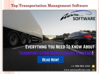 Top Transportation Management Software