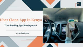 Uber Clone App In Kenya