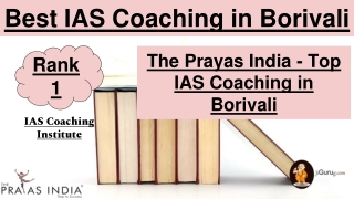Best IAS Coaching in Borivali