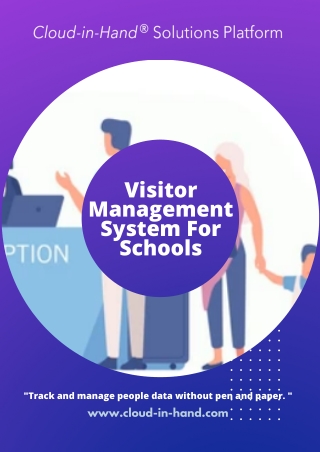 Visitor Management System For Schools - Cloud-in-Hand®