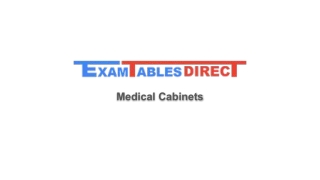 Medical Cabinets for Medical Practices