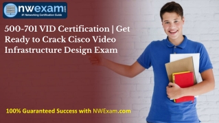 500-701 VID Certification | Get Ready to Crack Cisco Video Infrastructure Design