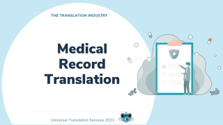 Medical Record Translation