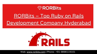 Top Ruby on Rails Development Company Hyderabad| Hire Ruby on Rails Developers