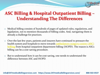 ASC billing