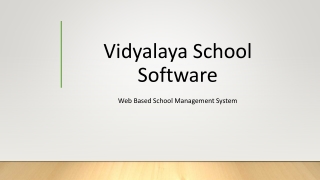 Web Based School Management System | School ERP Software