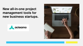 New all-in-one project management tools for new business startups.