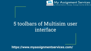 5 toolbars of Multisim user interface.pptx