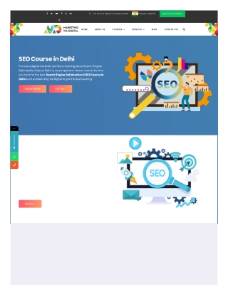 SEO Course in Delhi
