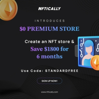 LAUNCH YOUR OWN WHITELABEL NFT STORE WITH NFTICALLY