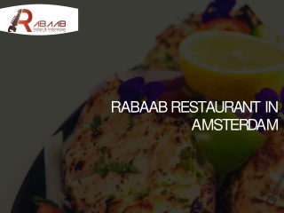 Best indonesian restaurant amsterdam - Rabaab Restaurant