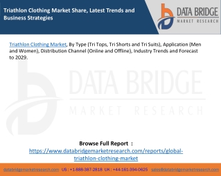 Triathlon Clothing Market Share, Latest Trends and Business Strategies