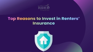 Top Reasons to Invest in Renters’ Insurance