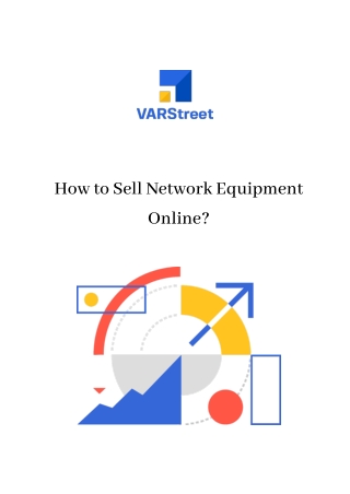 How to Sell Network Equipment Online