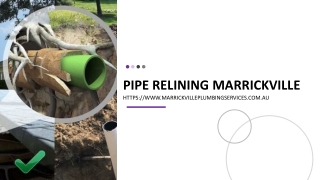 Pipe Relining Marrickville