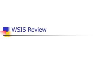 WSIS Review