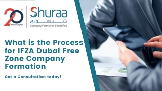 What is the Process for IFZA Dubai Free Zone Company Formation