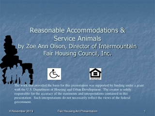 Who Is Disabled As Defined by the Fair Housing Act?