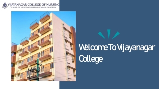 Leading Nursing College in Bangalore