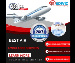 Obtain the World Class Air Ambulance service in Bareilley by Medivic Aviation