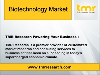 Biotechnology Finds Extensive Application In Several Industries