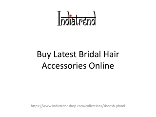 Bridal Hair Accessories Online