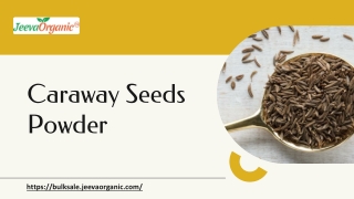 Caraway Seeds Powder