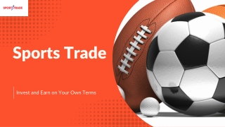 Want to Earn Money with the Best Sportstrade Stocks