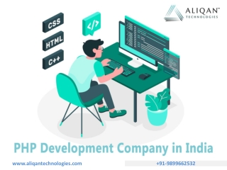 Aliqan leading a php development company in India