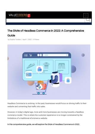 The State of Headless Commerce in 2022-A Comprehensive Guide