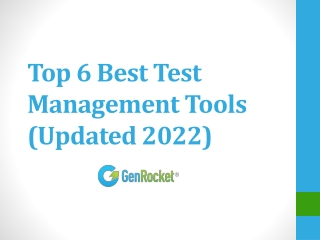 Top 6 Best Test Management Tools (Updated 2022)