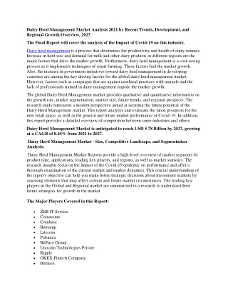 Dairy Herd Management Market2
