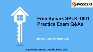 Download 2022 Free Splunk SPLK-1001 Practice Exam Dumps