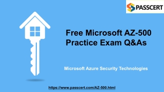 Download 2022 Free Microsoft AZ-500 Practice Exam Dumps