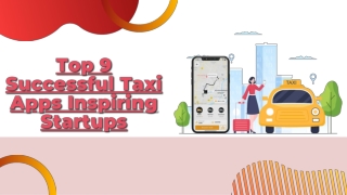 Top 9 Successful Taxi Apps Inspiring Startups