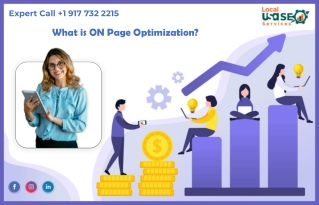 What is on page optimization?