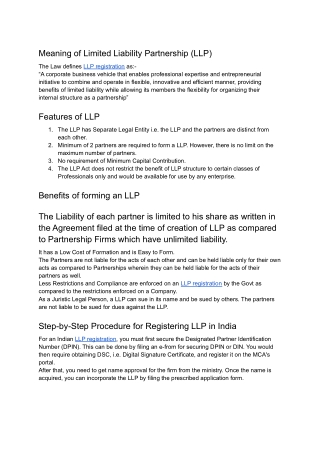 _Limited Liability Partnership (LLP)