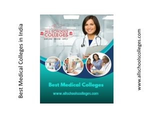 Best Medical Colleges in India
