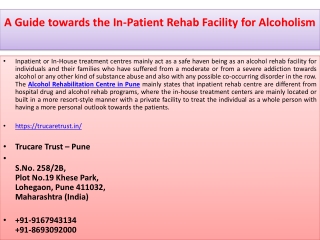 Drug Rehabilitation Centre in Pune